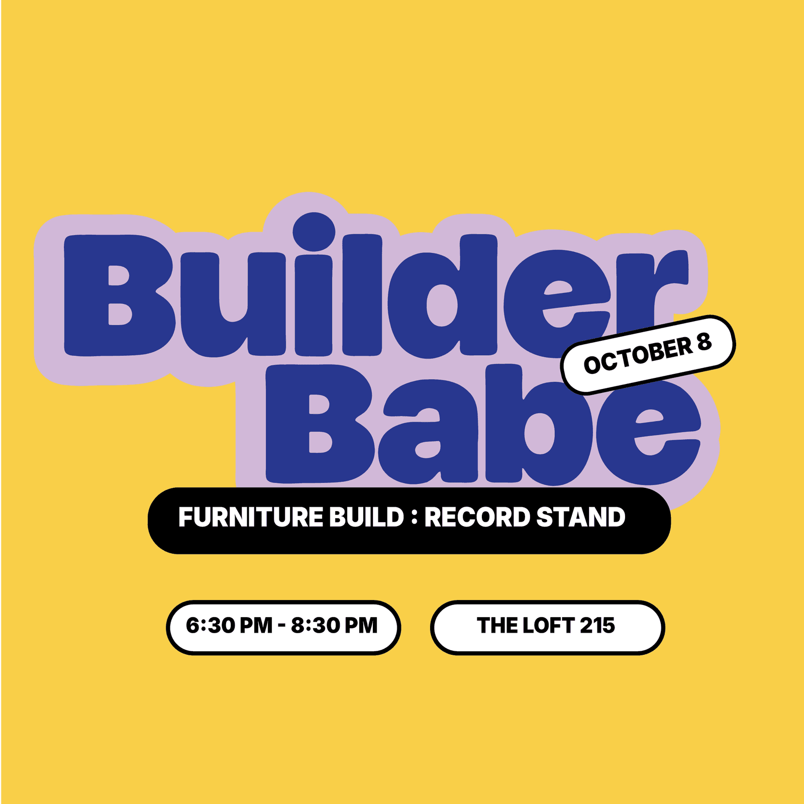 Builder Babe: Build a Record Stand