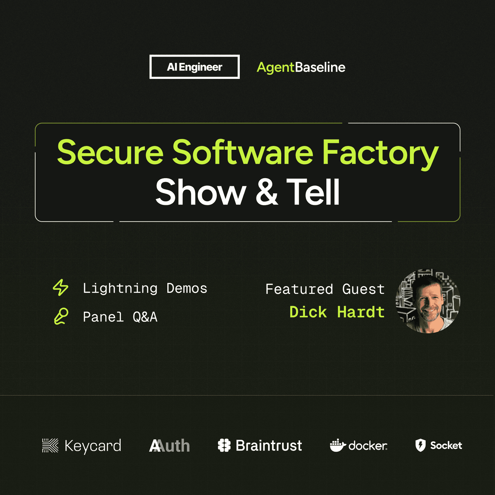 Secure Software Factory Show and Tell