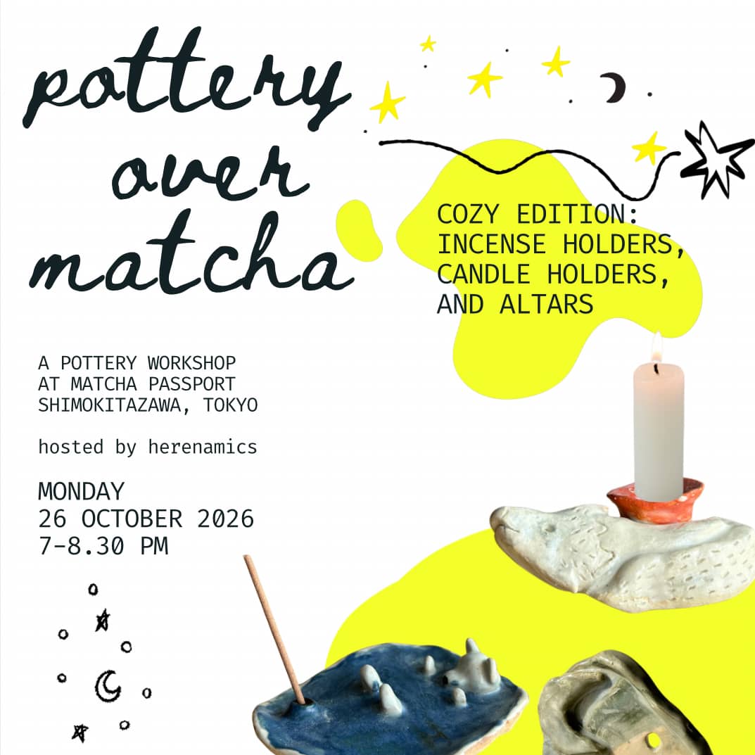 Pottery Over Matcha with Herenamics🌝