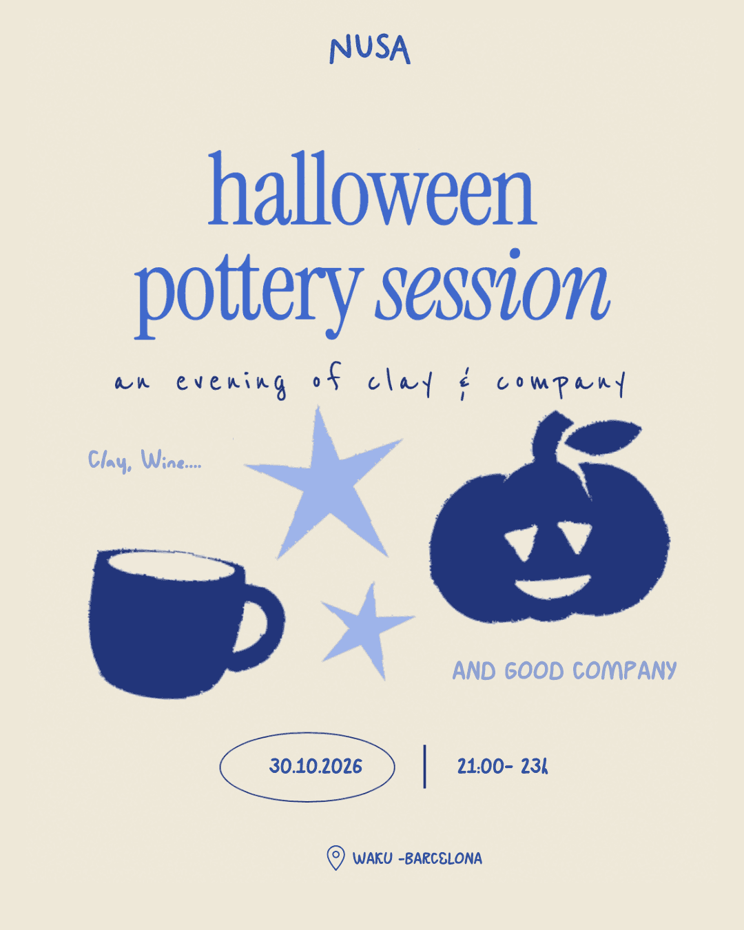 HALLOWEEN POTTERY