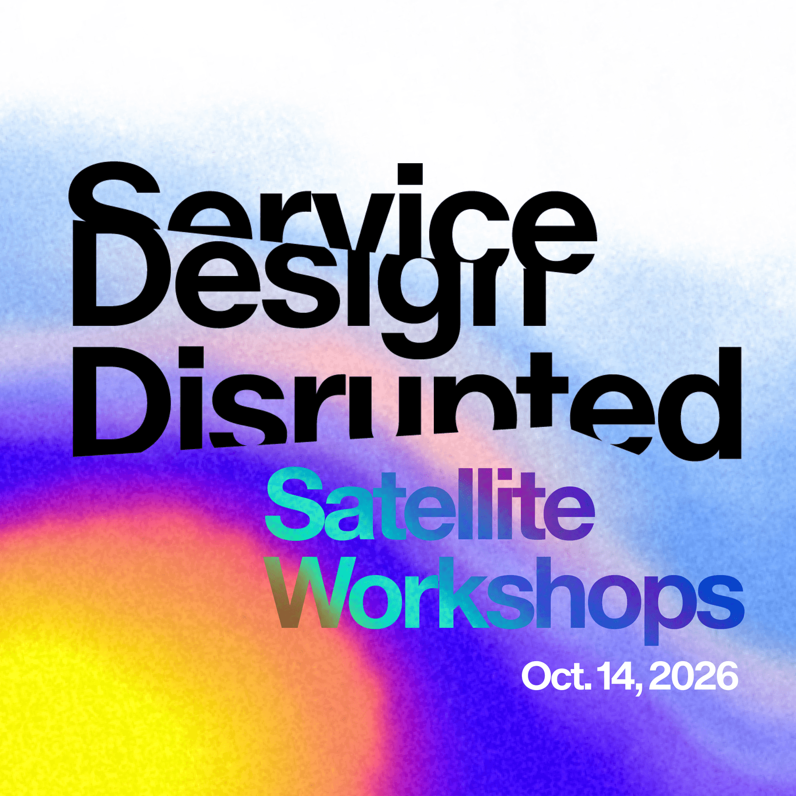 Satellite Workshop October 14, 2026 - Marc Stickdorn