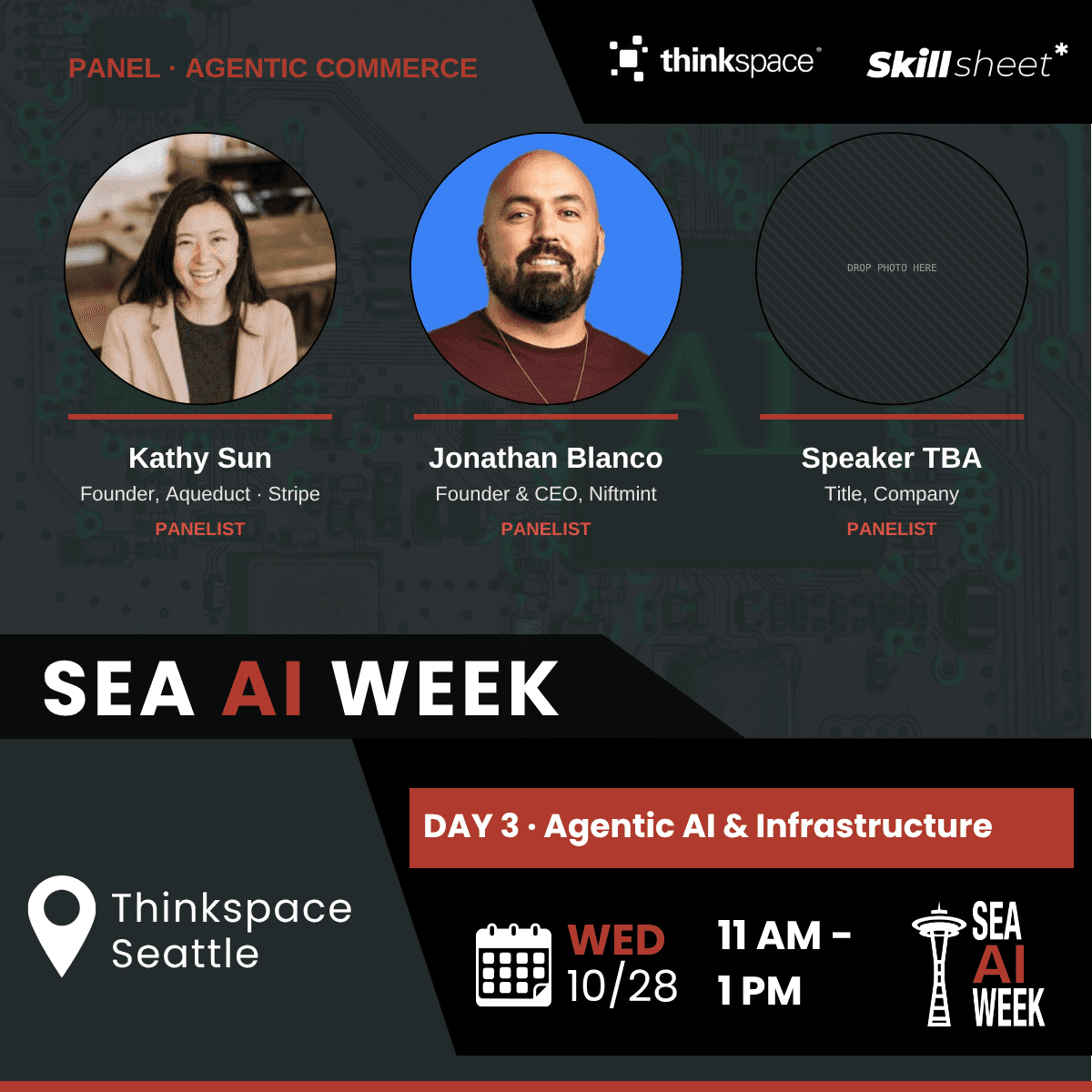 [ SEA AI Week ]- Agentic AI +Infrastructure Day Panel: Agentic Commerce