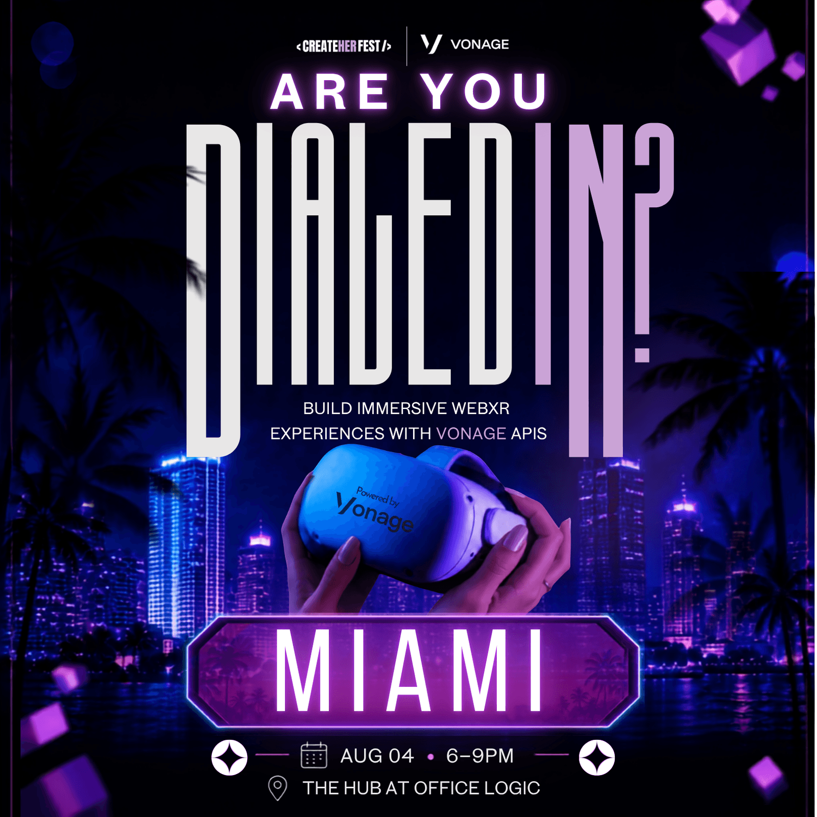 DialedIn Miami | A CreateHER Fest Tech Series