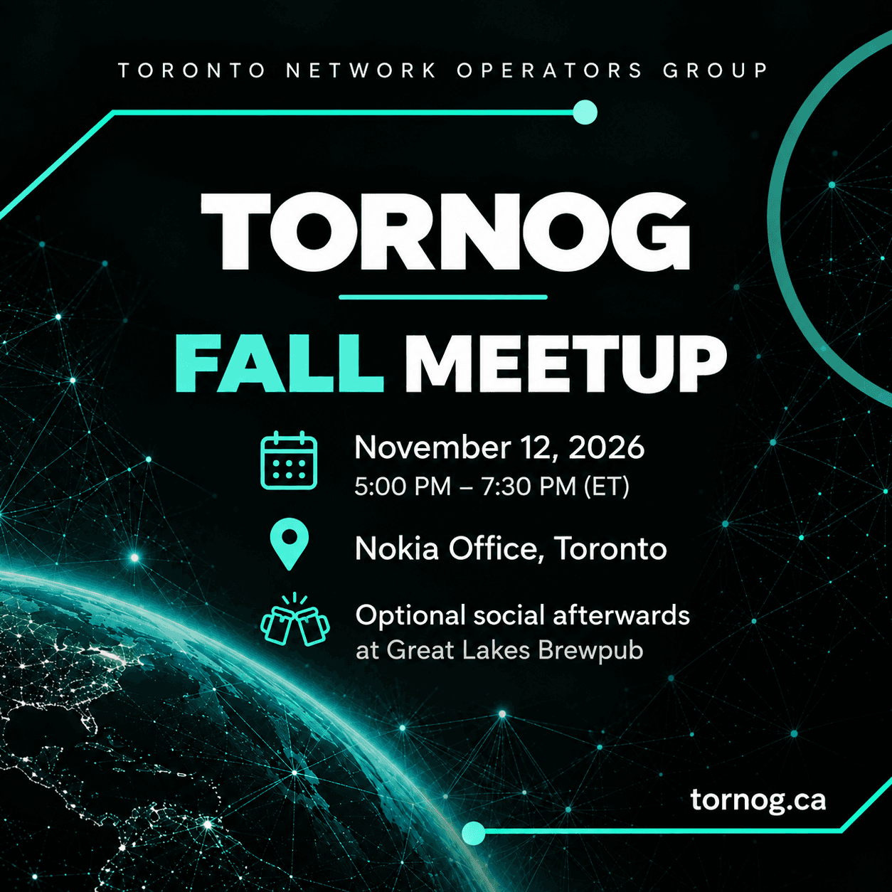 TORNOG Fall Meetup