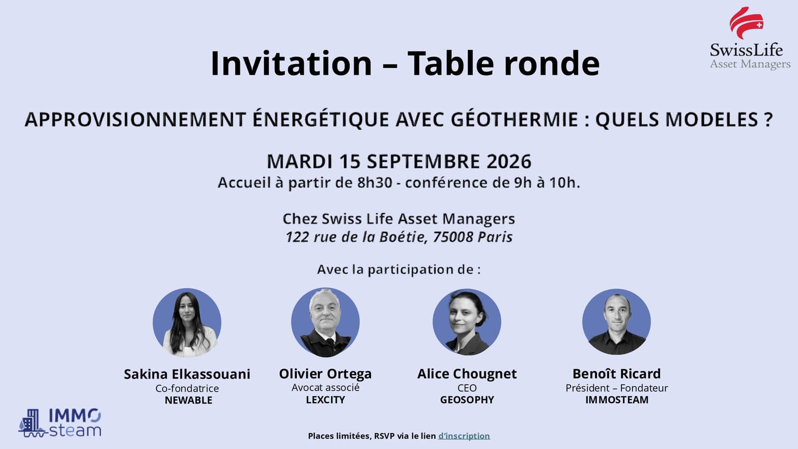 [Table ronde] Approvisionnement énergétique avec géothermie : quels modèles ?