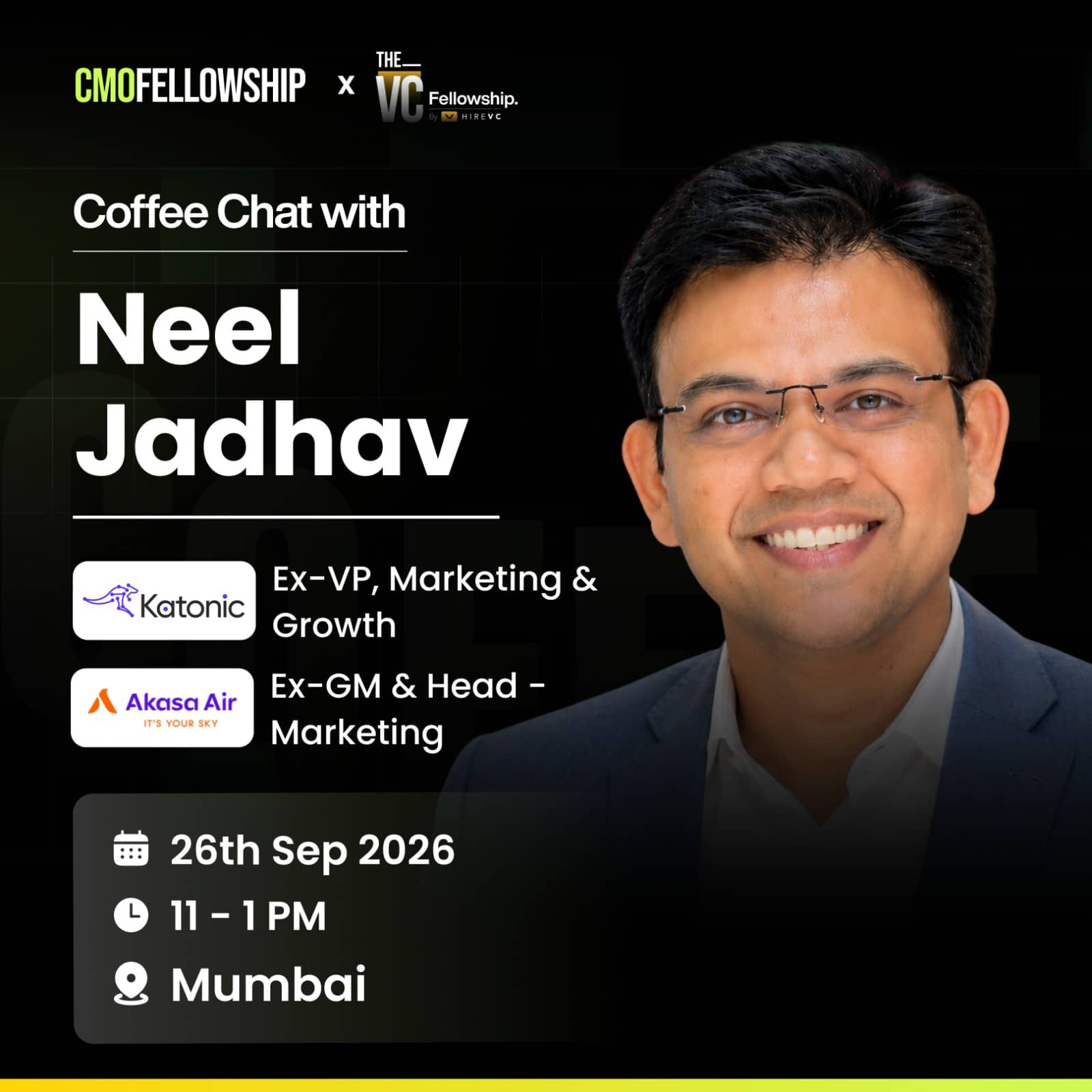 Coffee Chat With Neel Jadhav