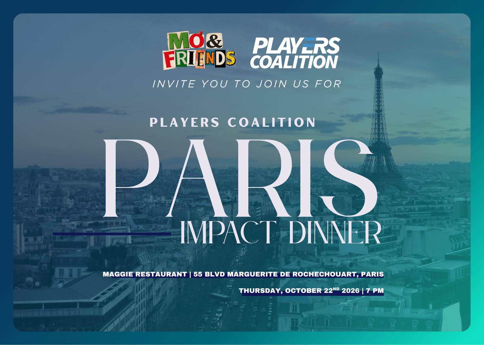Players Coalition Impact Dinner