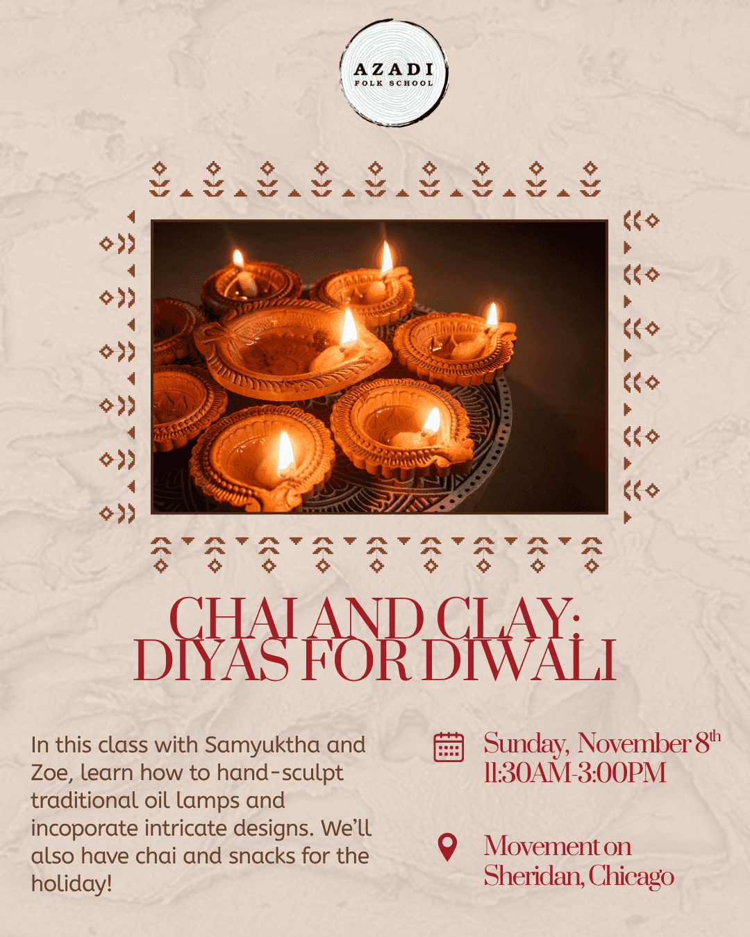 Chai and Clay: Diyas for Diwali