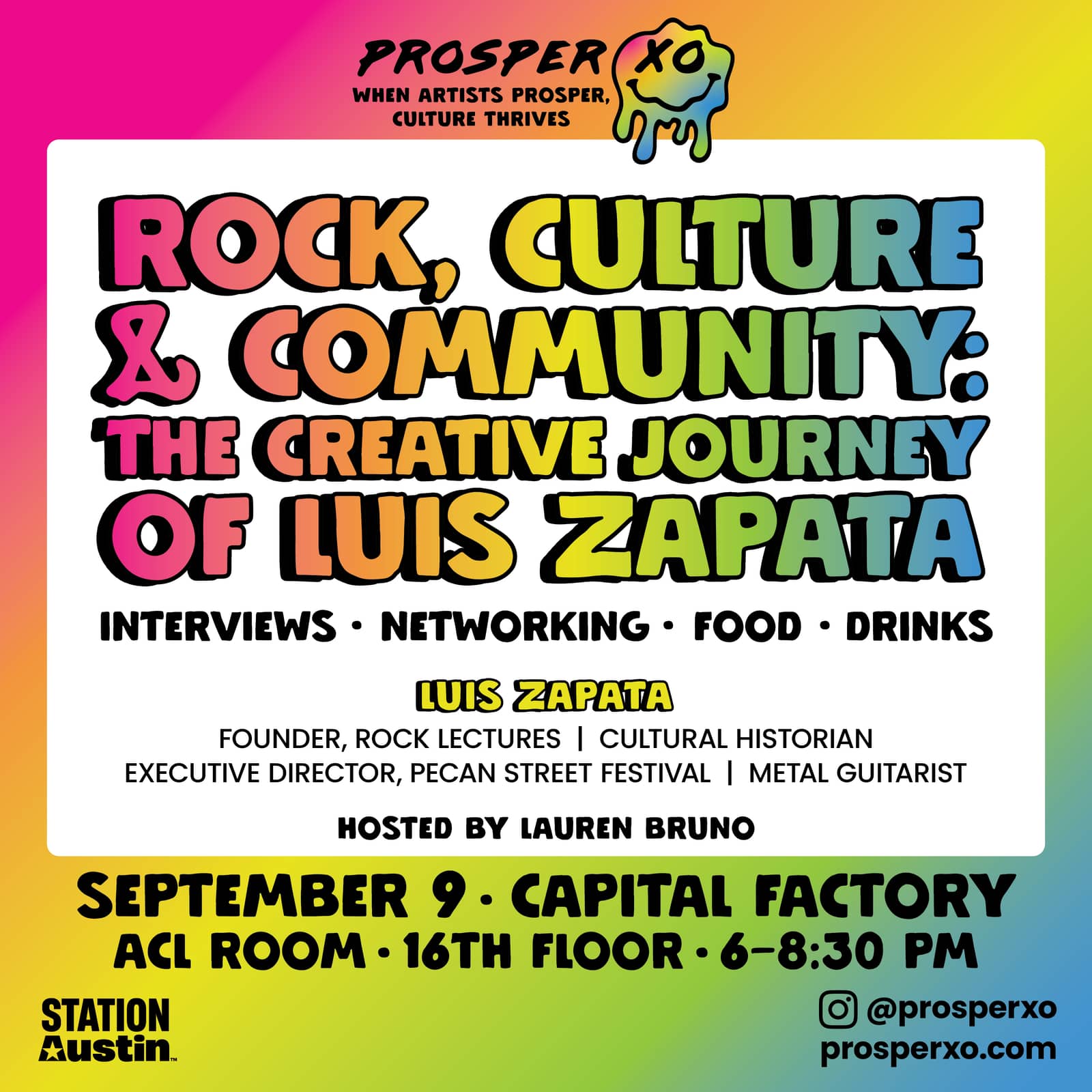 Rock, Culture & Community: The Creative Journey of Luis Zapata