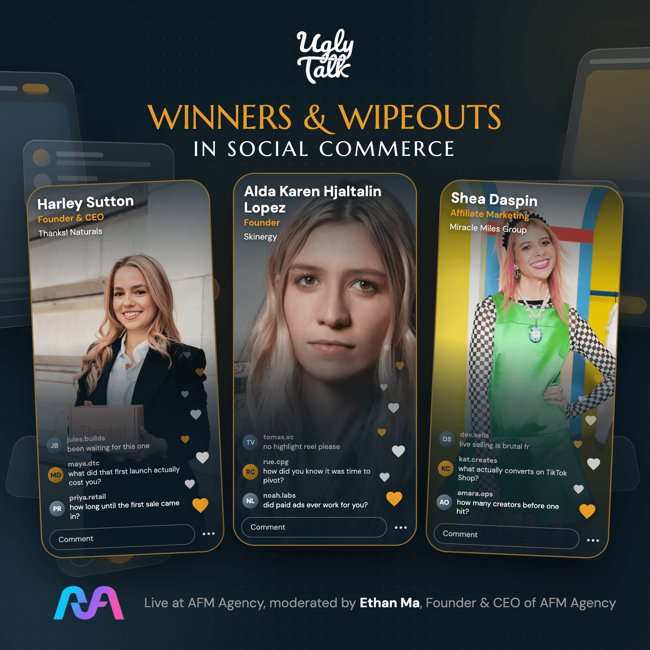 UGLY TALK: WINNERS AND WIPEOUTS IN SOCIAL COMMERCE