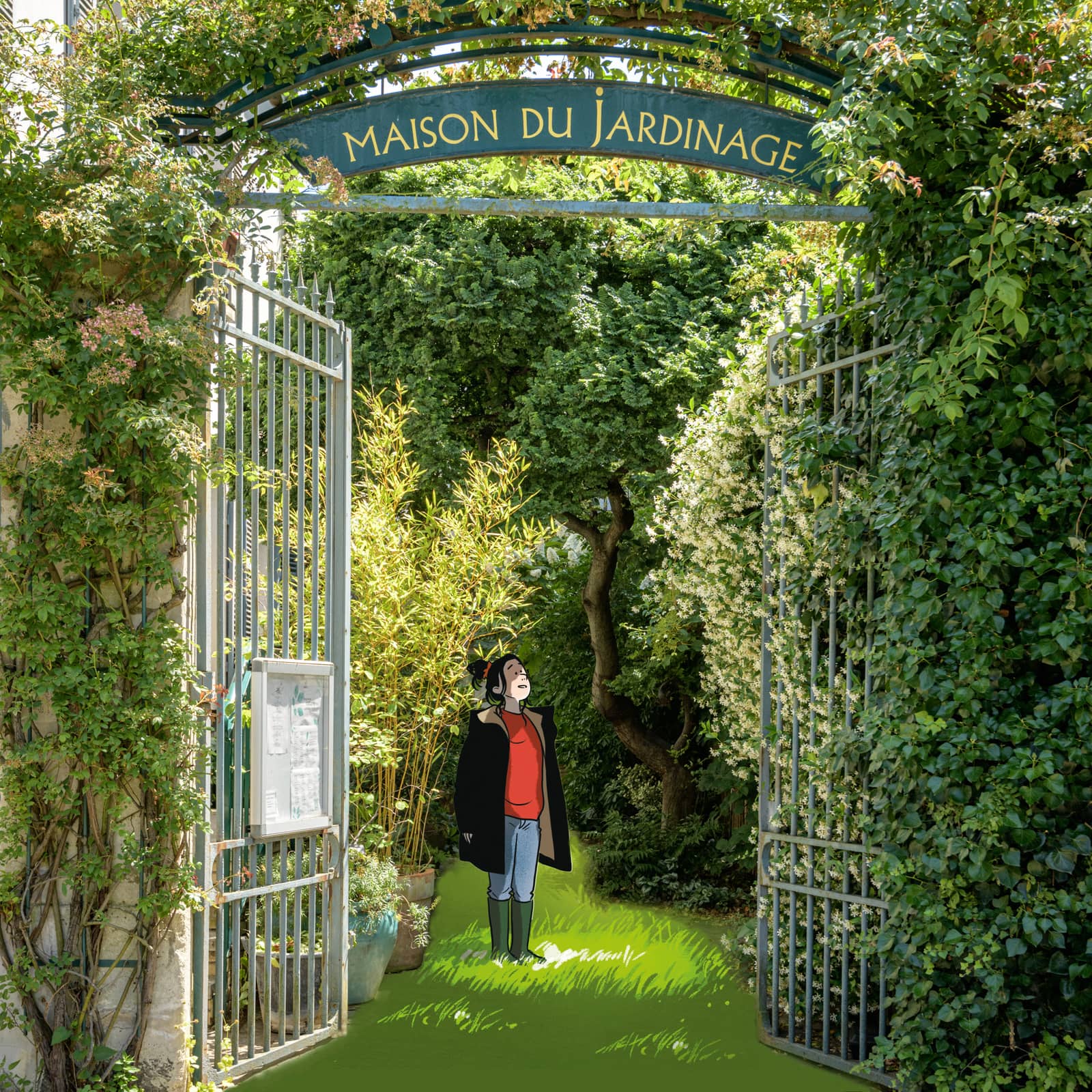๐ XL Offline Reading Party BD | TOC x Casterman | ๐ La Maison du Jardinage et du Compostage | Paris 12e arr.
