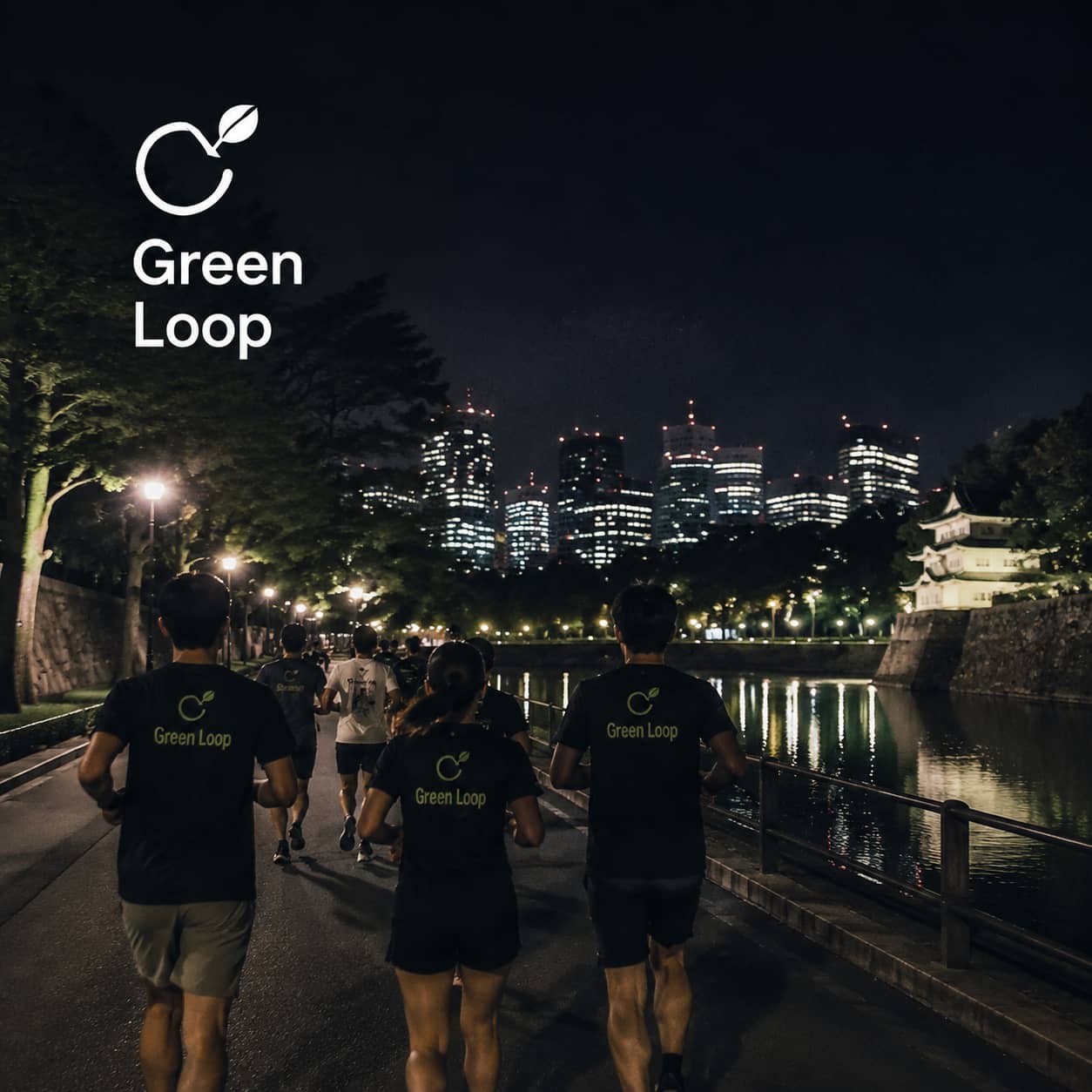 皇居ナイトラン GEEN LOOP