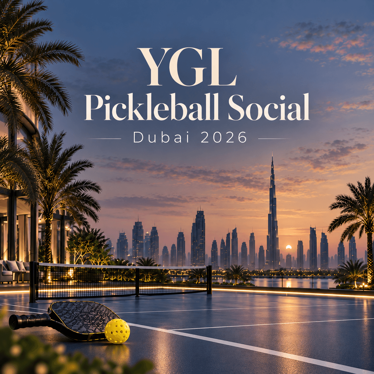 Young Global Leaders Pickleball Social