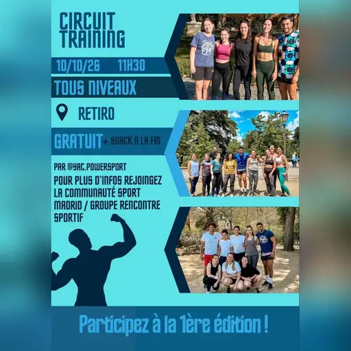 Circuit Training au Retiro | Sport Madrid