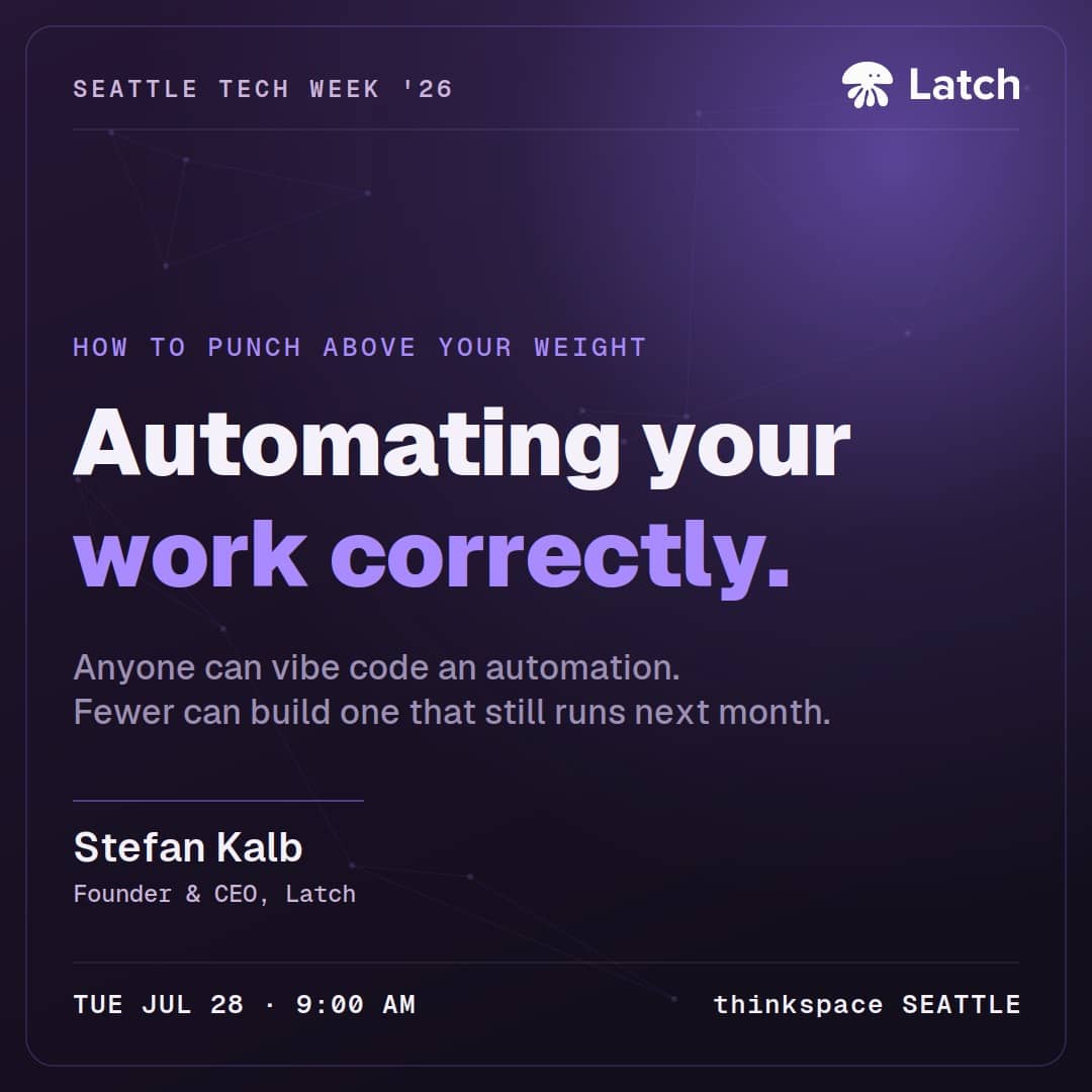 Automating Your Workflow Correctly with Stefan Kalb | Thinkspace