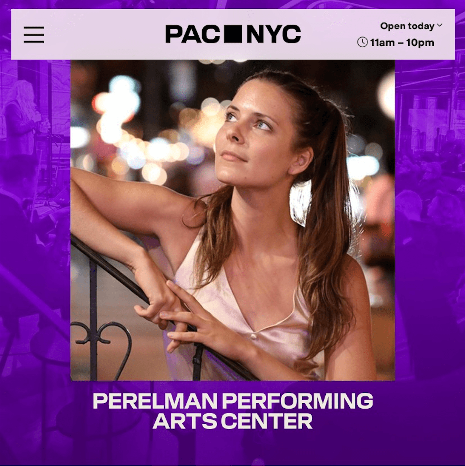 KRISTIANA ROEMER @ PERFORMING ARTS CENTER NYC