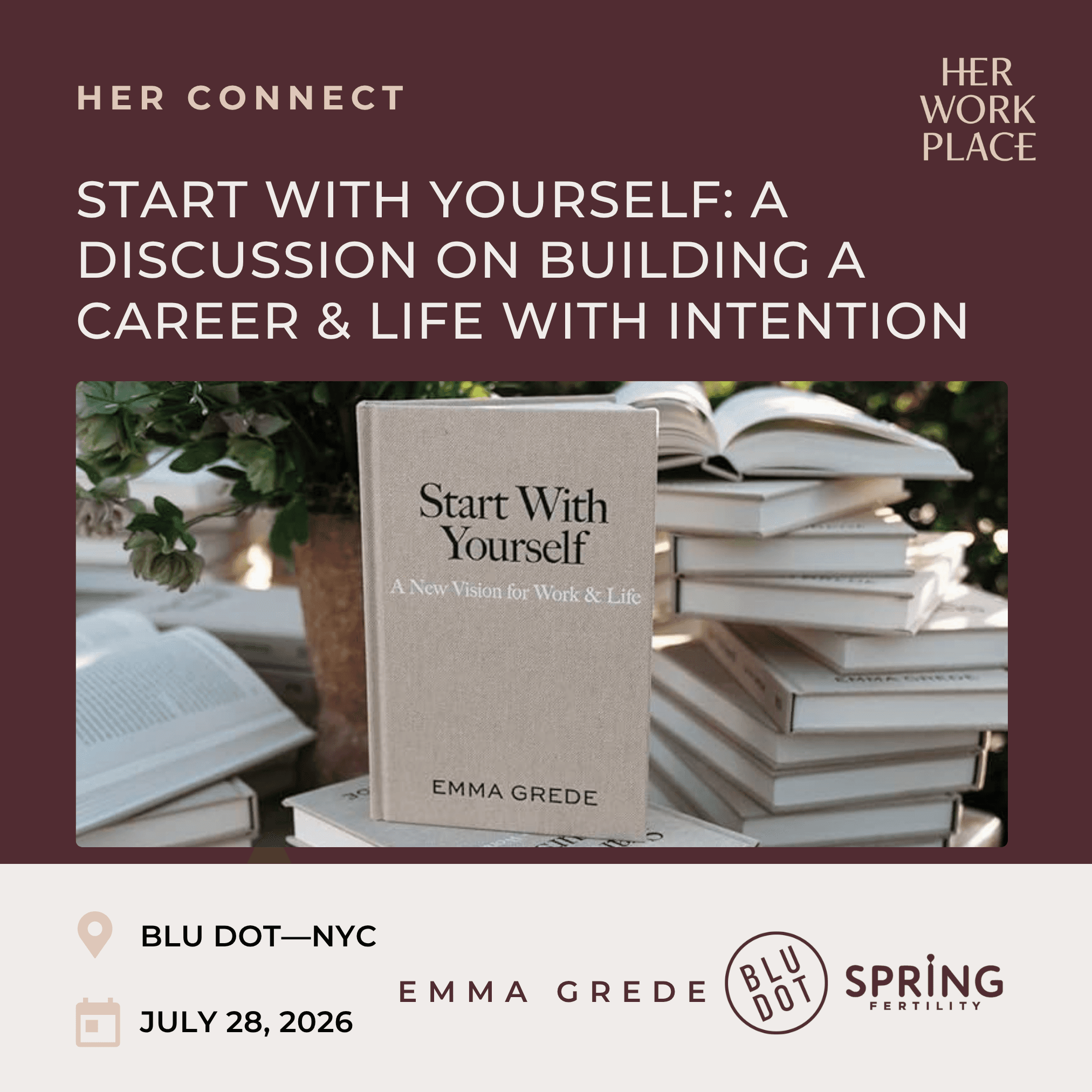 Emma Grede's Start With Yourself: A Discussion on Building a Career & Life With Intention in NYC