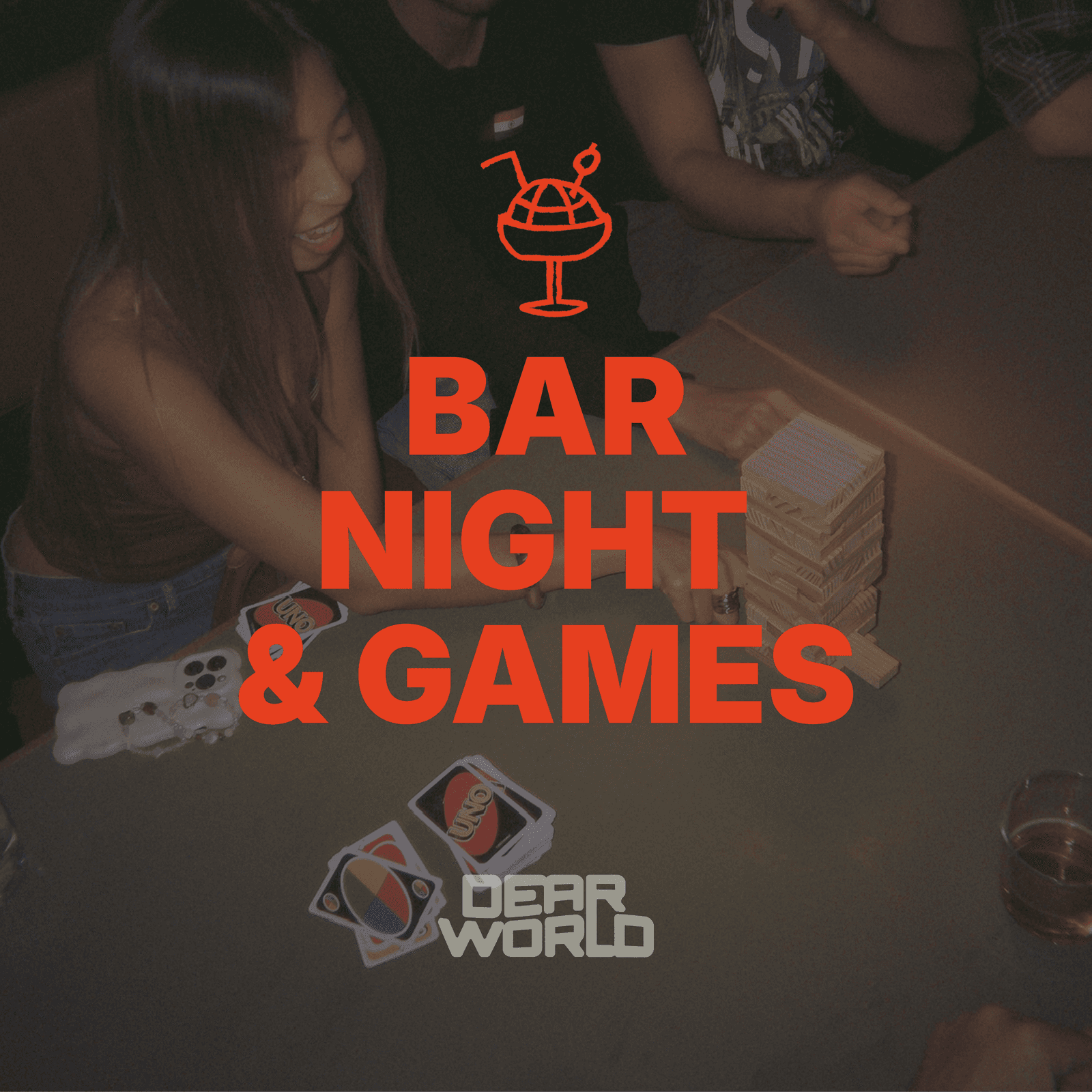 BAR NIGHT & GAMES by Dear World