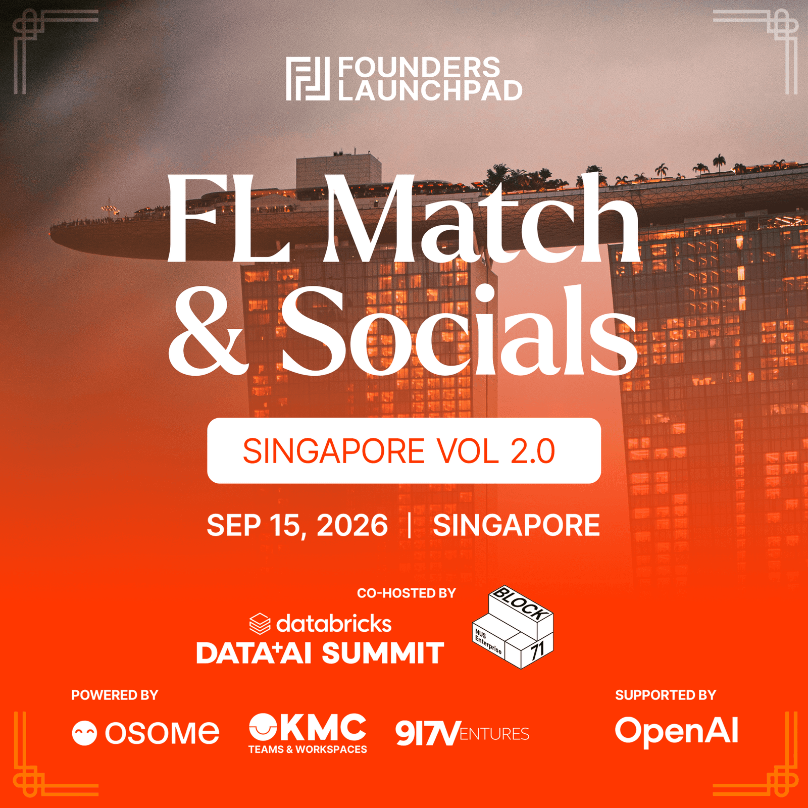 FL Match & Socials Singapore Vol 2.0