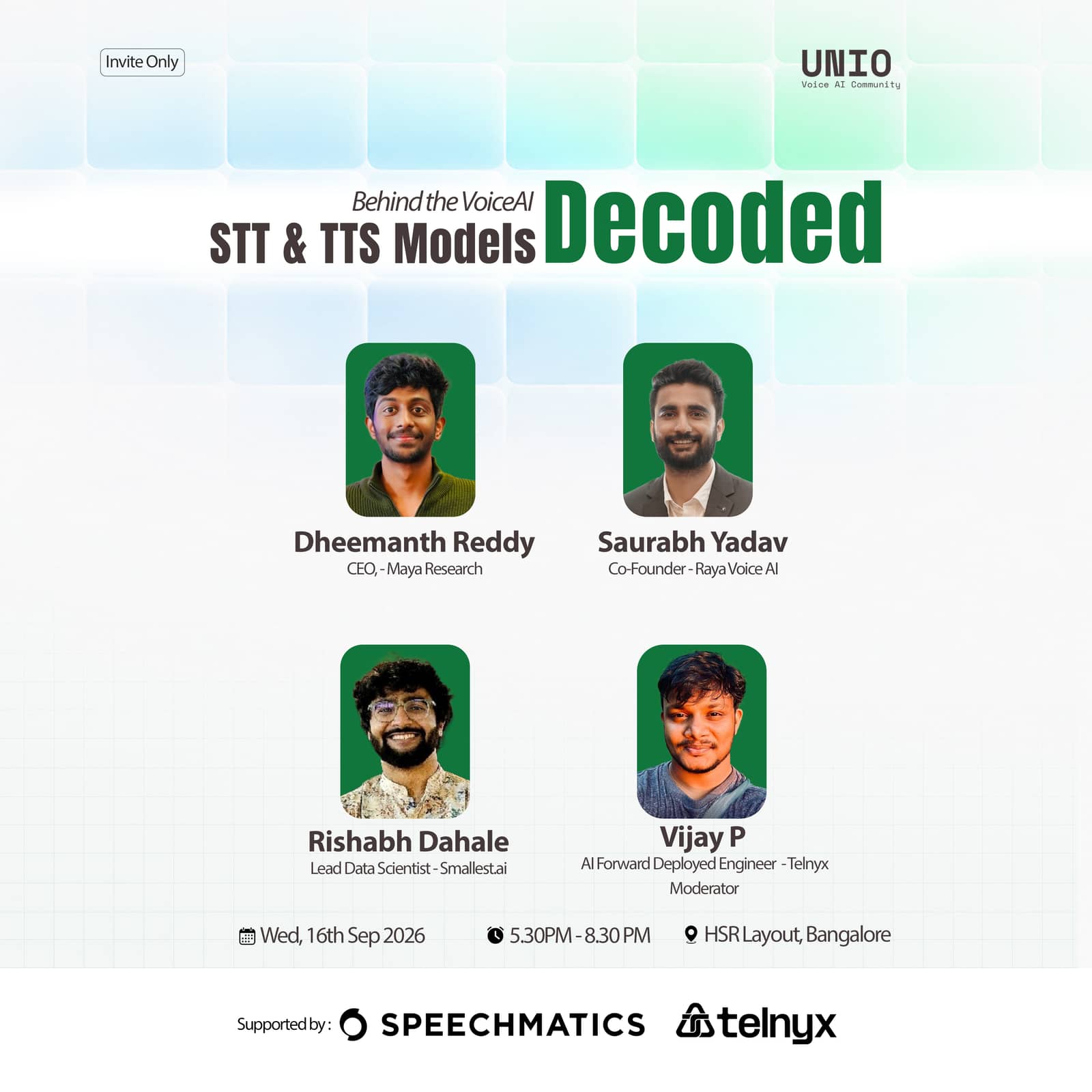 Behind the VoiceAI: STT & TTS Models Decoded