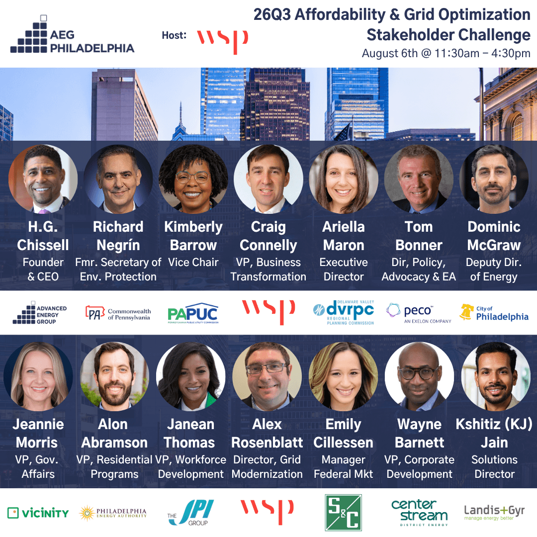AEG Philadelphia 26Q3 Stakeholder Challenge: Affordability & Grid Optimization