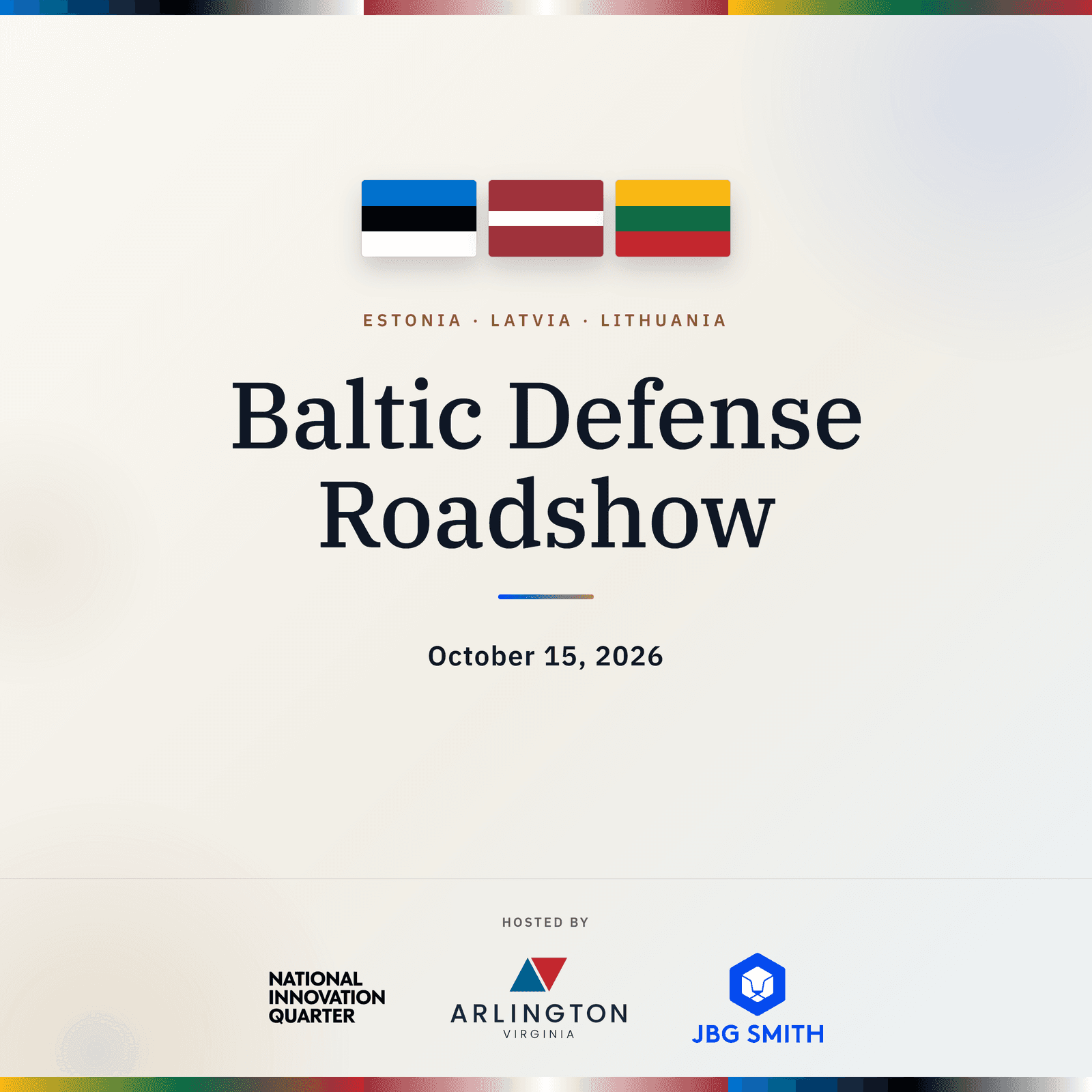 Baltic Defense Roadshow
