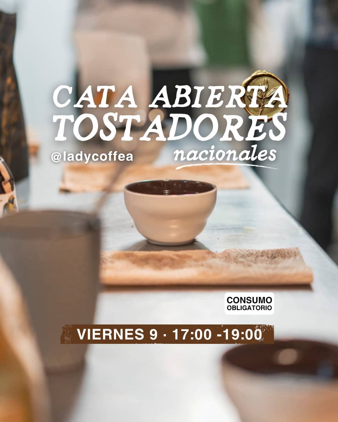 Cata abierta de café