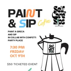 Greca Paint & Sip