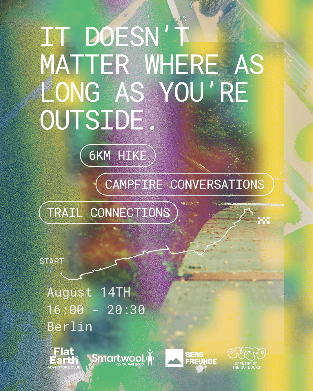 Bergfreunde x Flat Earth Adventure Club x OUTO x Smartwool Hike