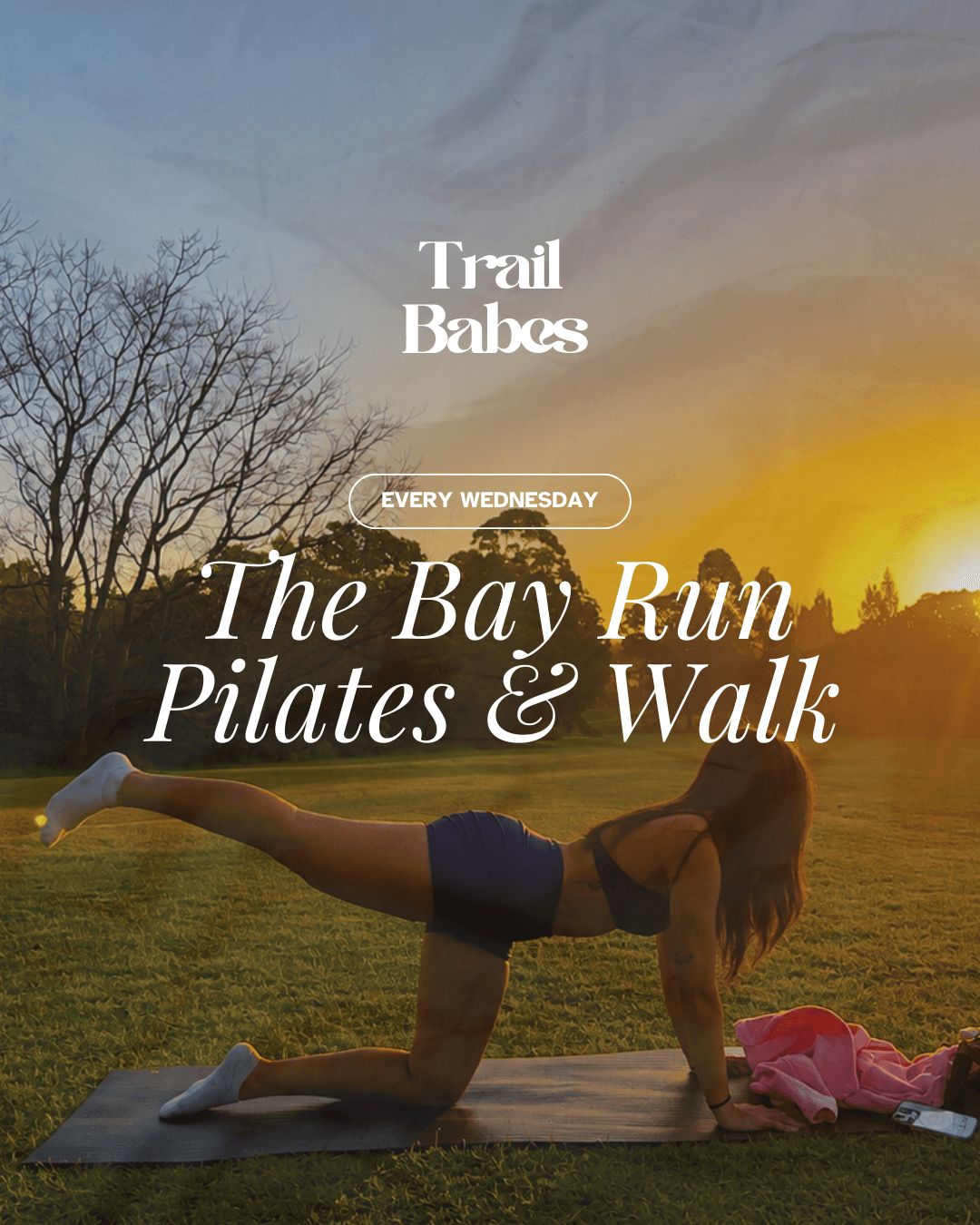 The Bay Run Pilates & Walk 🌅🧘‍♀️