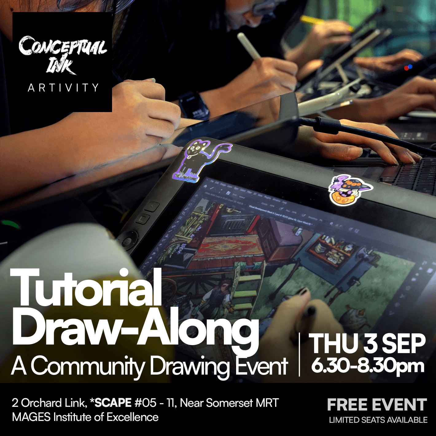 Artivity: Tutorial Draw-Along