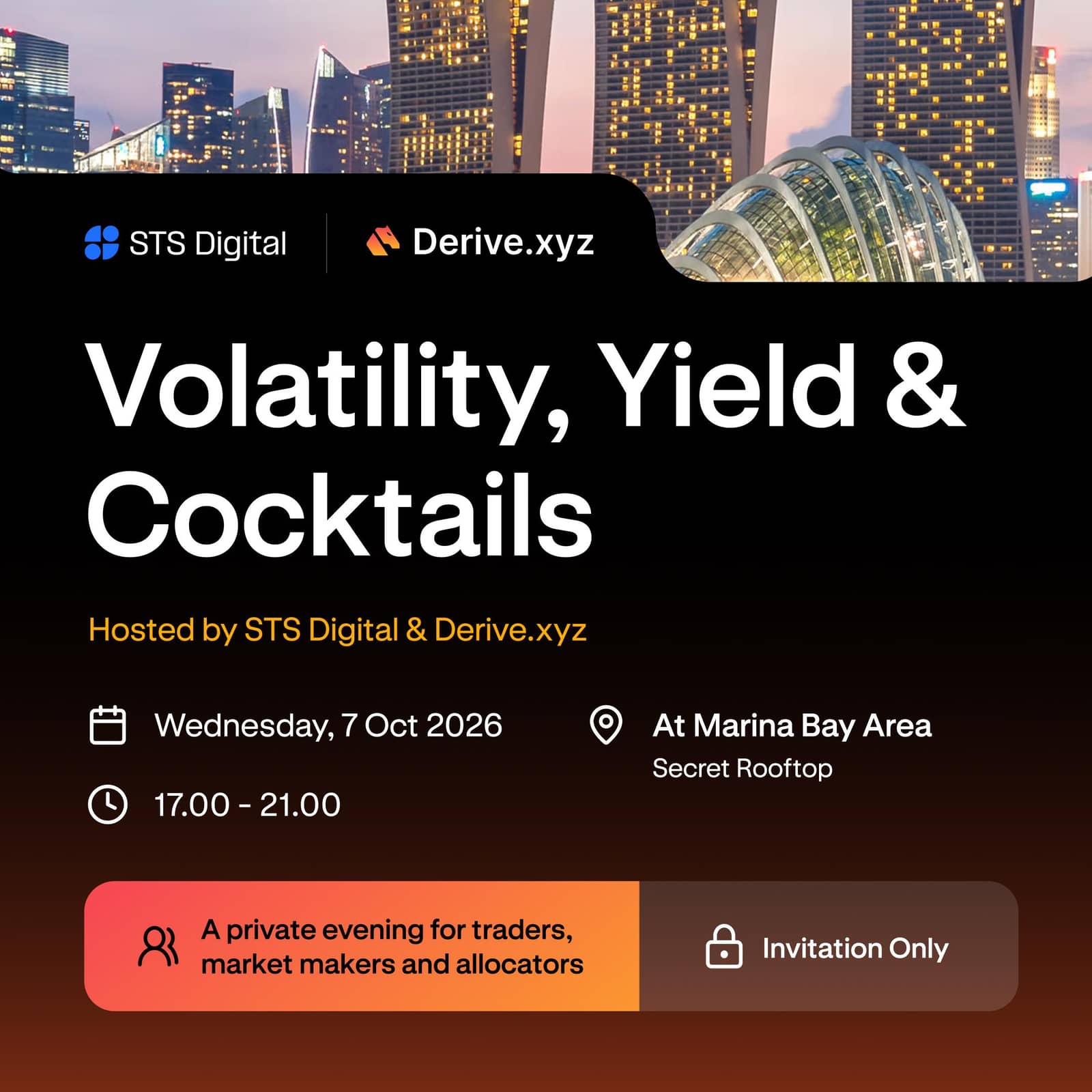 STS Digital & Derive.xyz - Volatility, Yield & Cocktails