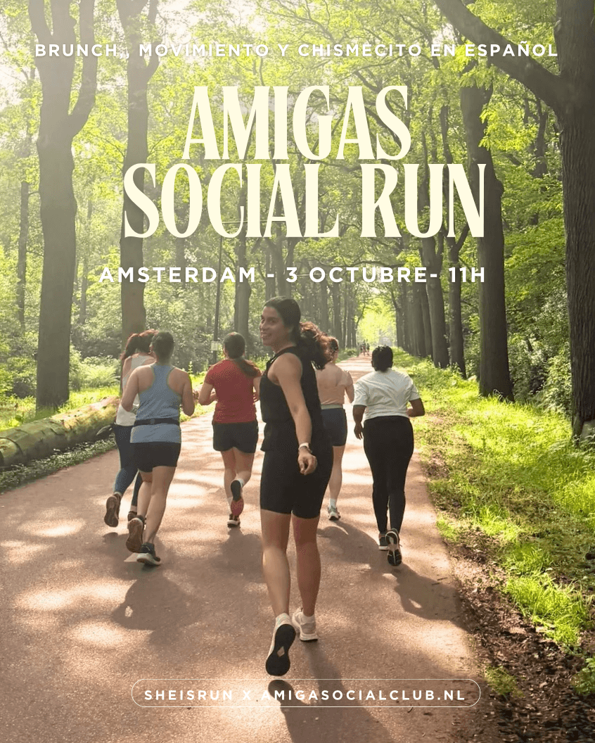 AMIGASOCIALRUN• 3 Octubre • Amsterdam ☕️🏃🏻‍♀️🌸