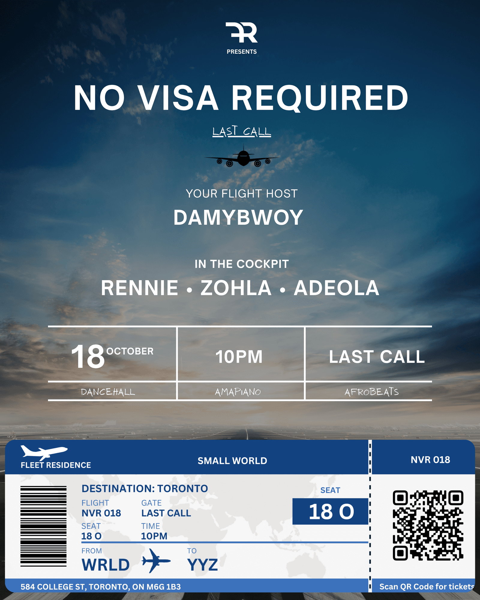 No Visa Required