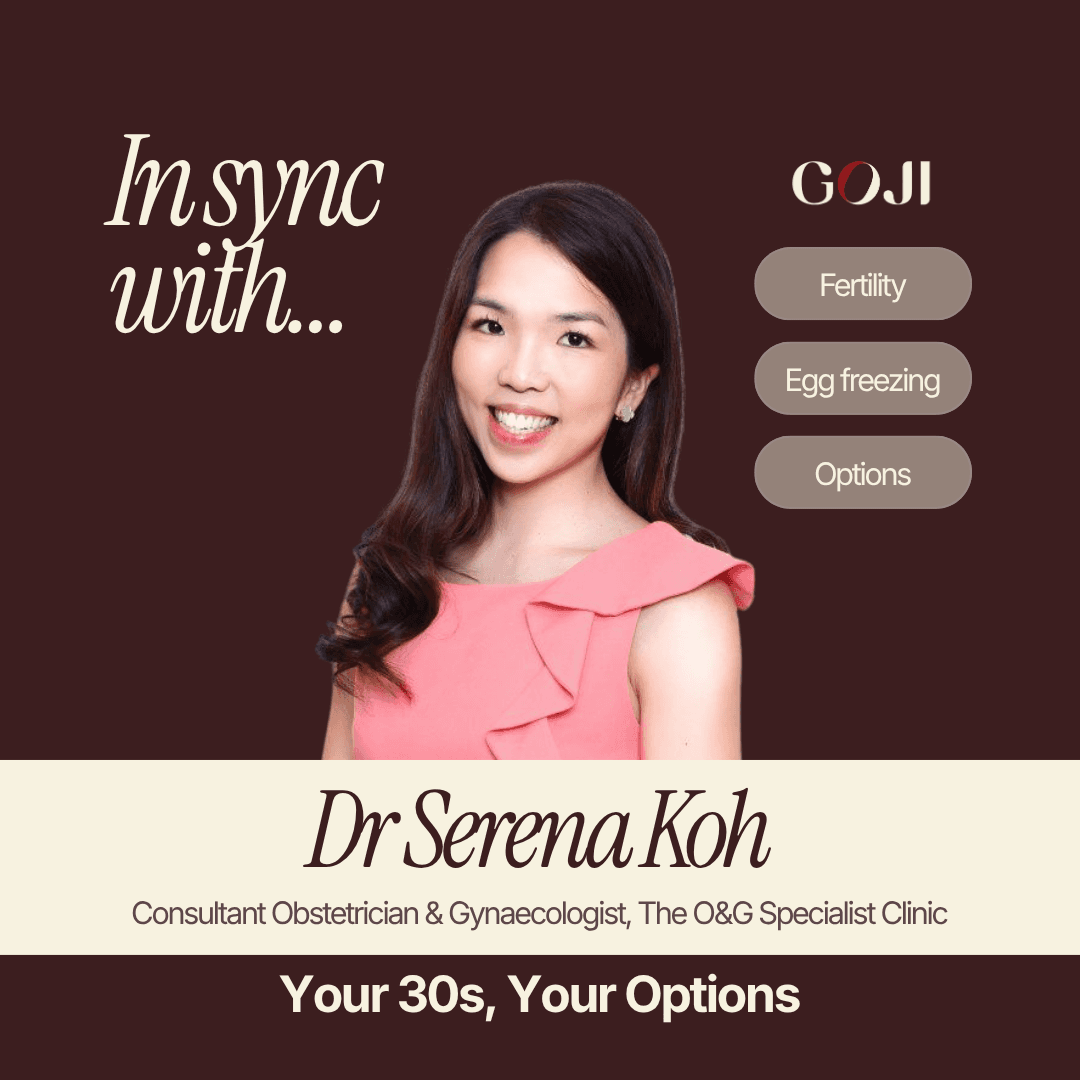 In sync with Dr Serena - Your 30s, Your Options