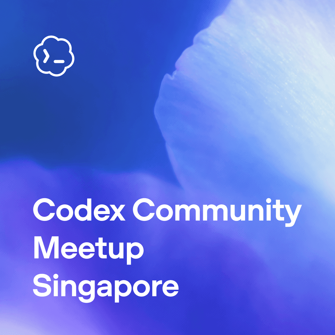 Codex Community Meetup #4 – Singapore x SGInnovate Tech Talk