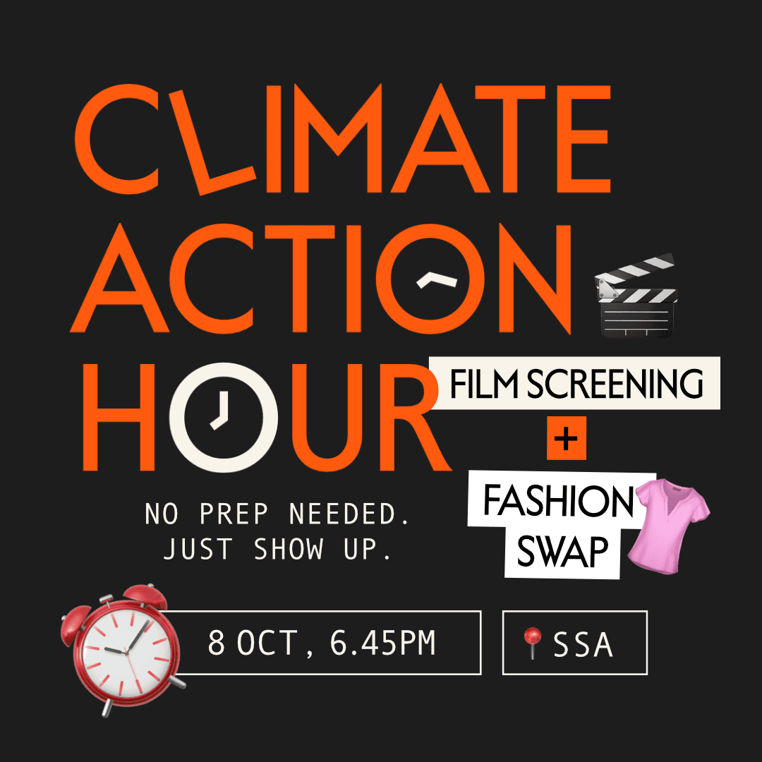 ⏰ Climate Action Hour: Film Screening + Fashion Swap