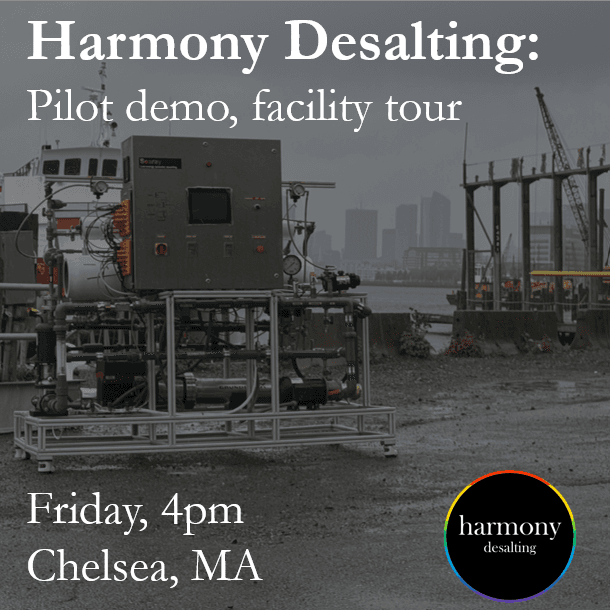 Harmony Desalting - pilot demo, facility tour