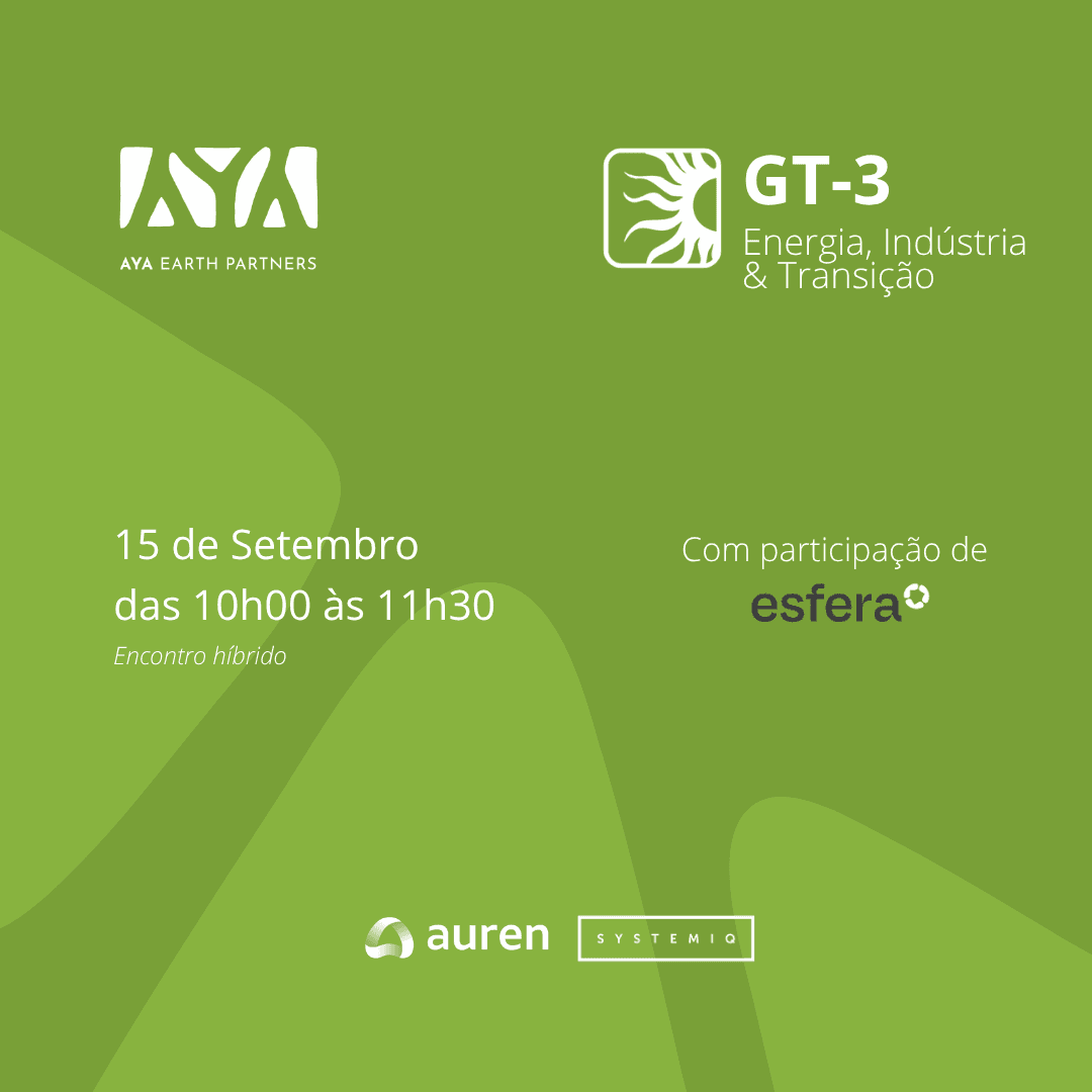 GT 3 - ENERGIA, INDÚSTRIA & TRANSIÇÃO