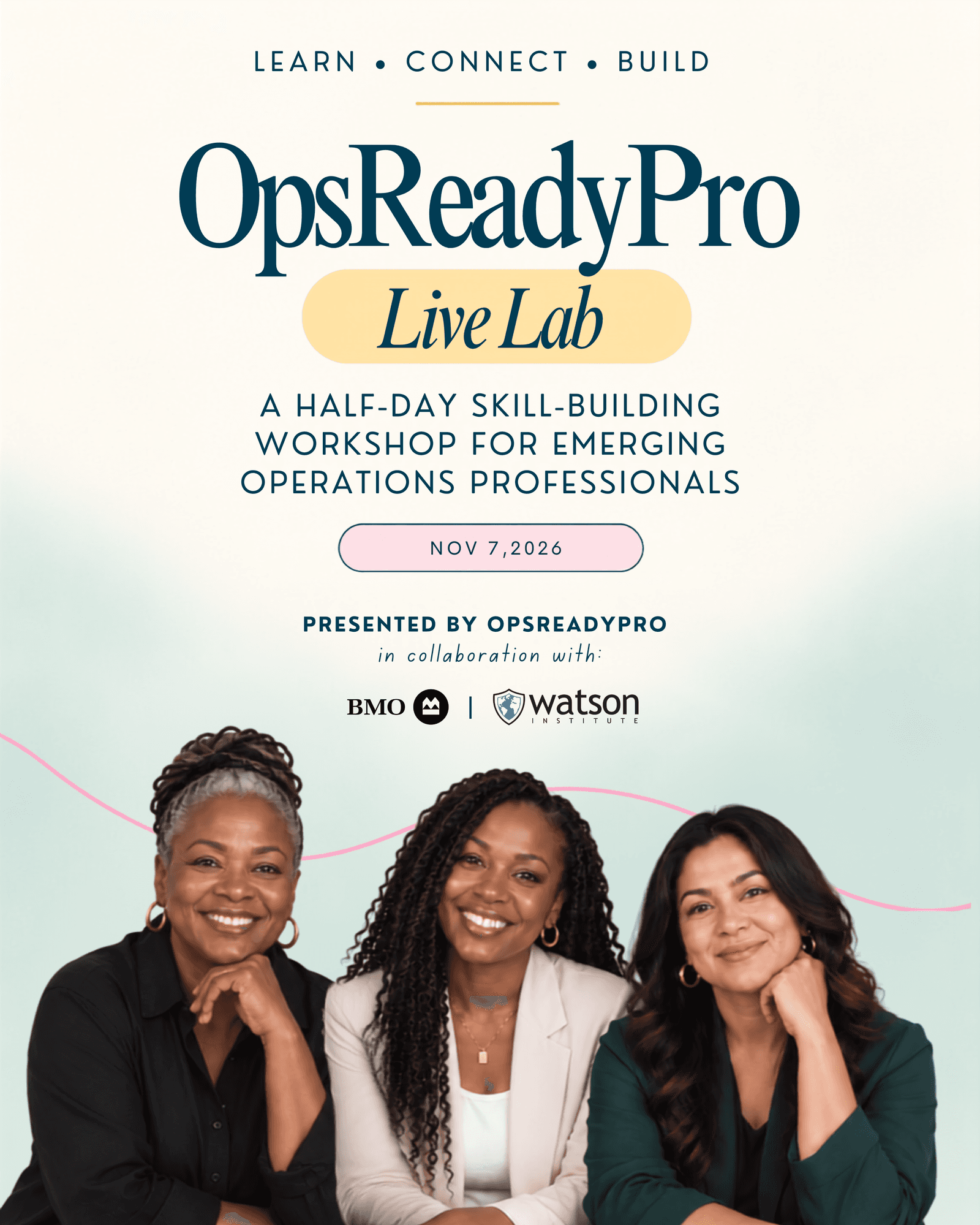 OpsReadyPro Live Lab: A Hands-On Ops Workshop, Sponsored by BMO x Watson Institute