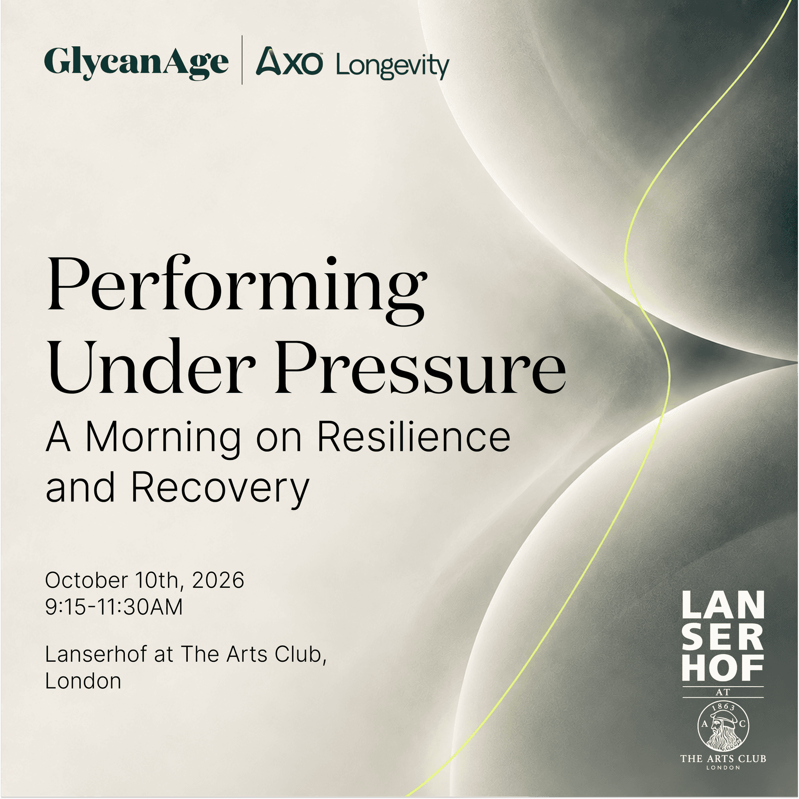 Performing Under Pressure: A Morning on Resilience and Recovery