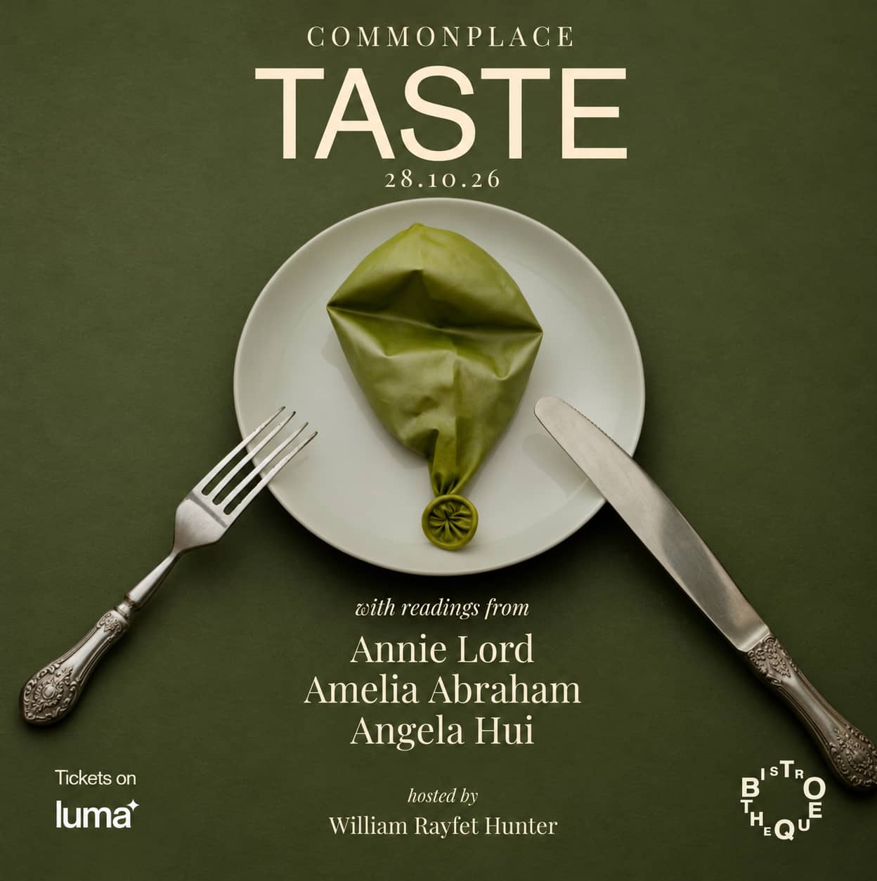 COMMONPLACE: TASTE