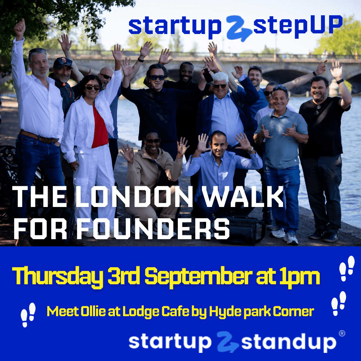 Startup2Stepup - The London Walk for Founders