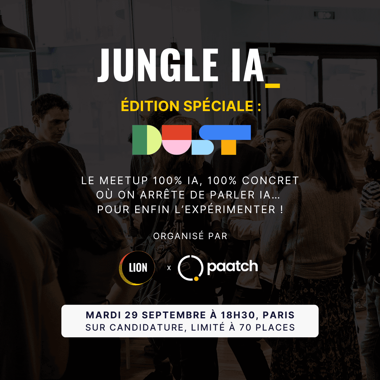 Construis ton premier agent IA en une soirée avec Dust : meetup IA Lion x Paatch