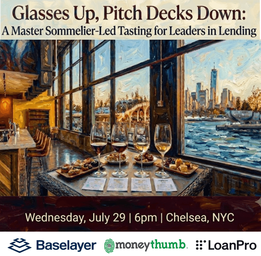 Glasses Up, Pitch Decks Down: A Master Sommelier-Led Tasting for Leaders in Lending