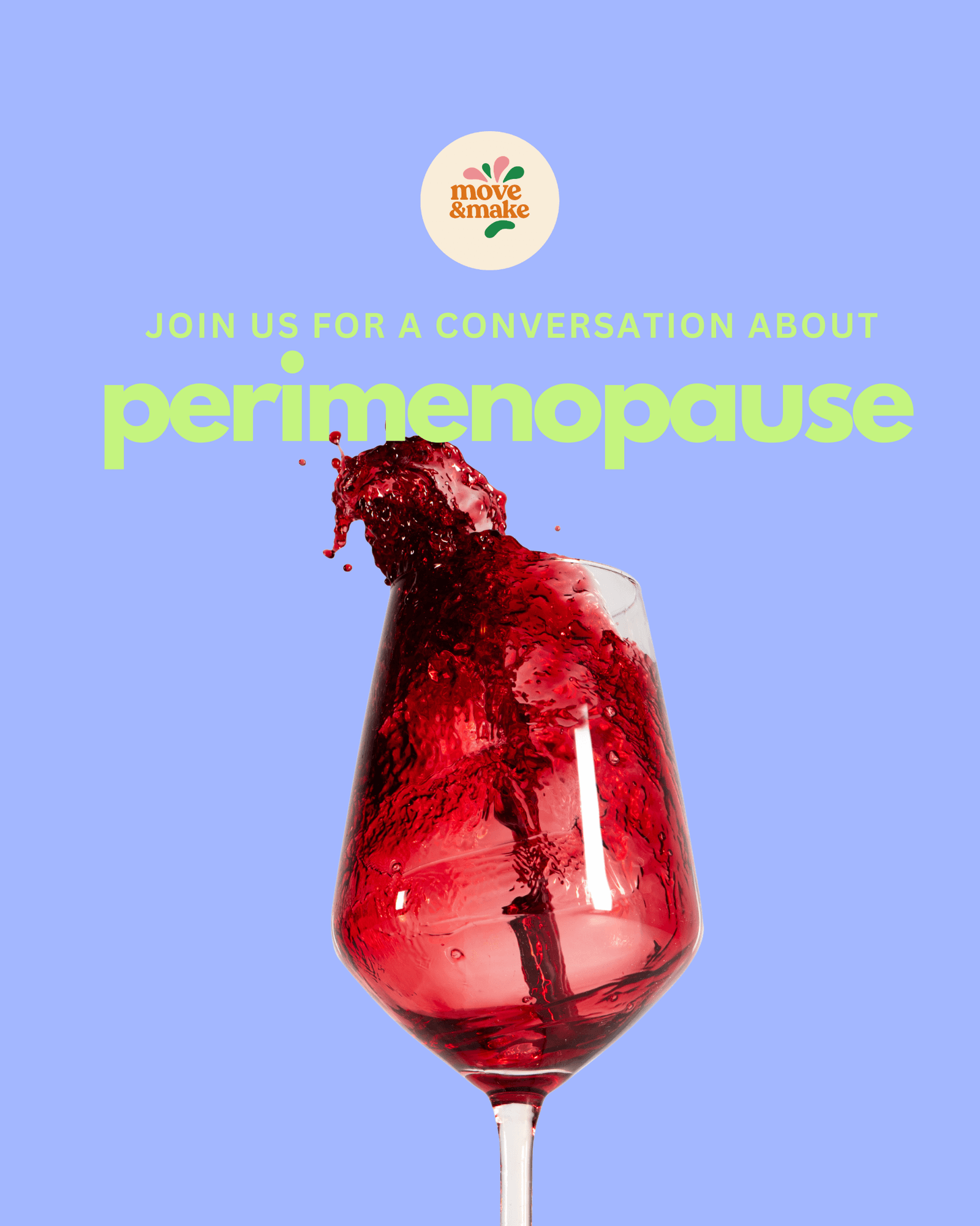 Perimenopause 101 Conversation: Intimate Evening of Wine & Wisdom