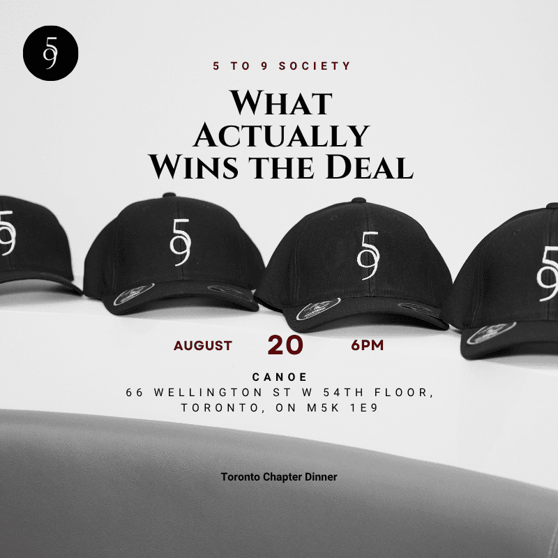 5 to 9 Society - What Actually Wins the Deal