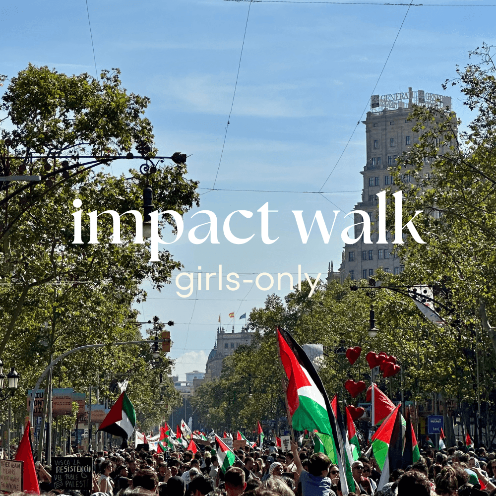 4/10 Women’s Impact Walk | Palestine protest 🇵🇸🕊️