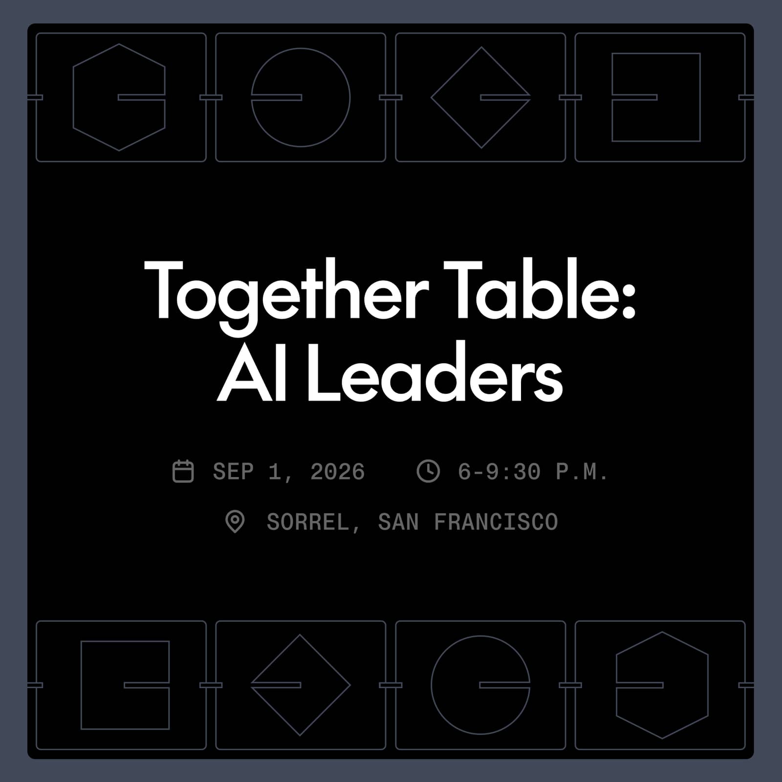 Together Table | AI Leaders | NY