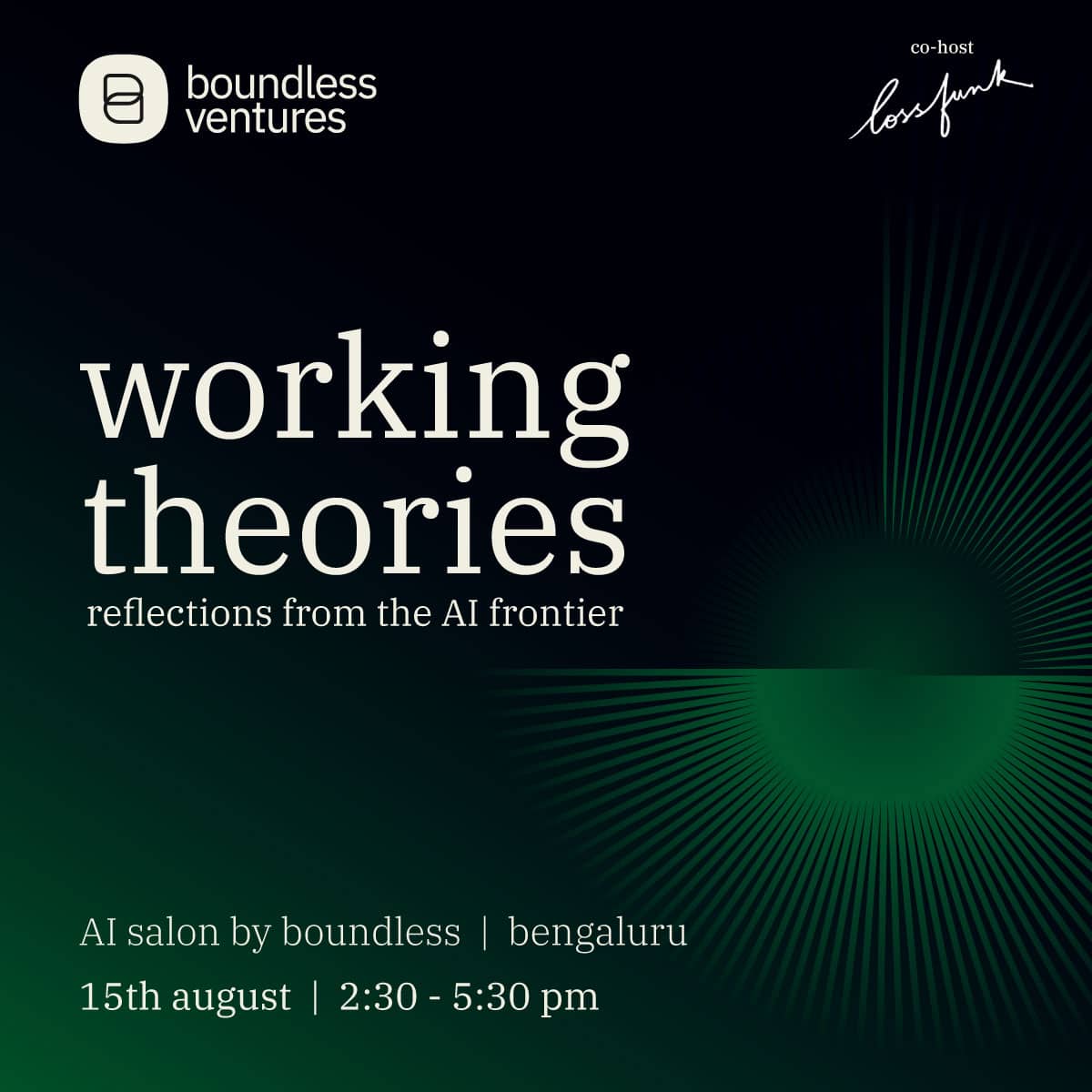 AI Salon: Working Theories
